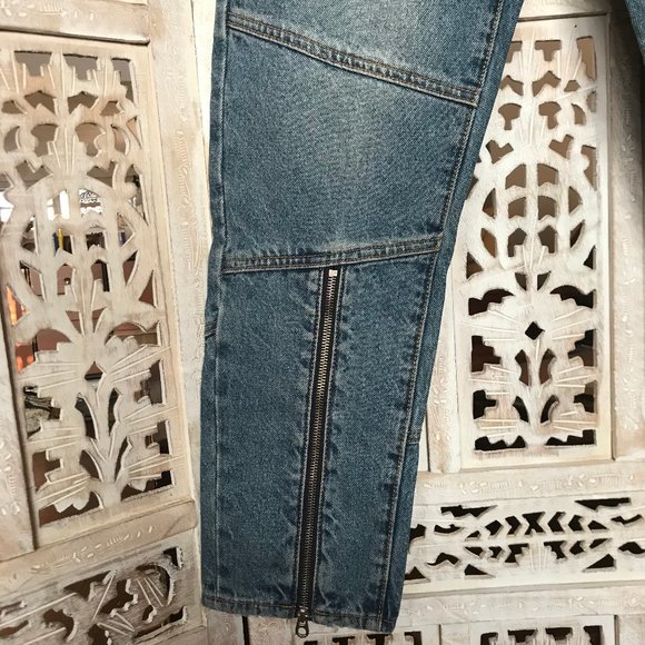 NWT Juicy Couture High Rise Girlfriend Zip Jeans 27 - Picture 10 of 12